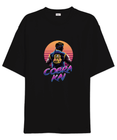 Cobra Kai Tasarım Baskılı Oversize Unisex Tişört