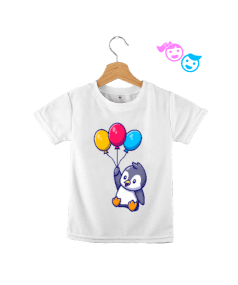 çocuk balon penguen Çocuk Unisex