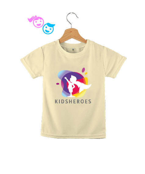 Tisho - Çocuk Kahramanlar - Kids Heroes Krem Çocuk Unisex