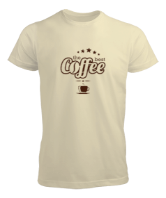 coffe tasarımlı Erkek Tişört