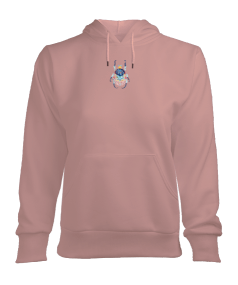 colorful animal series Kadın Kapşonlu Hoodie Sweatshirt