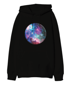 COLORS SHİNE Oversize Unisex Kapüşonlu Sweatshirt