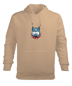 COOL DOGE Erkek Kapüşonlu Hoodie Sweatshirt