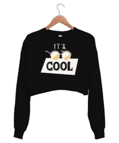 Cool Kadın Crop Sweatshirt