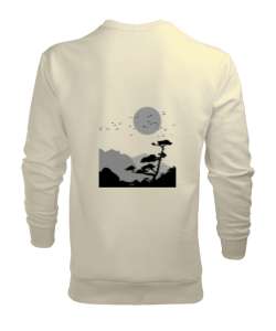 cool Krem Erkek Sweatshirt