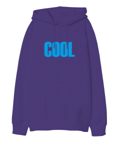 Cool Oversize Unisex Kapüşonlu Sweatshirt