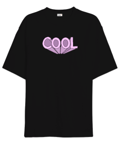 Cool Yazılı Oversize Unisex Tişört