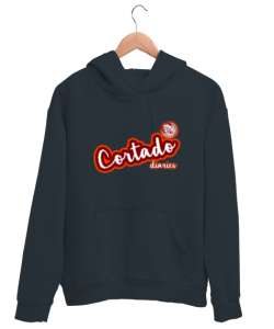 Cortado Diaries Füme Unisex Kapşonlu Sweatshirt