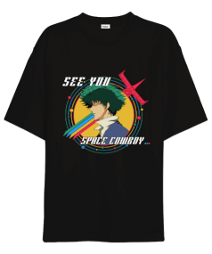 COVBOY BEBOP Anime Tasarım Baskılı Oversize Unisex Tişört