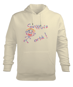 Covid-19 dan sıkılan ? Erkek Kapüşonlu Hoodie Sweatshirt