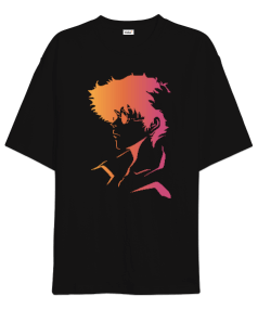 COWBOY BEBOP Anime Tasarım Baskılı Oversize Unisex Tişört