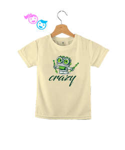 Crazy Krem Çocuk Unisex