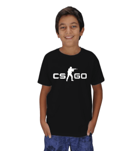 CS GO Siyah Renk Çocuk Unisex