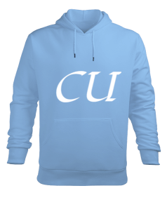 CU Erkek Kapüşonlu Hoodie Sweatshirt