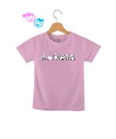 Cute Panda Pembe Çocuk Unisex - Thumbnail