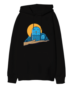 Cutie Oversize Unisex Kapüşonlu Sweatshirt