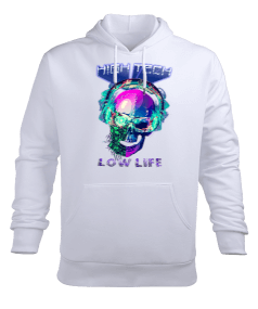 Cyberpunk - High Tech Low Life Erkek Kapüşonlu Hoodie Sweatshirt