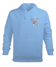 Dabbing Astoronot Erkek Kapüşonlu Hoodie Sweatshirt