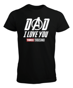 Dad I Love You Three Thousand, Avengers Erkek Tişört