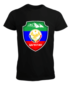 Dağıstan,Kafkas,Dağıstan Bayrağı,Dağıstan logosu. Erkek Tişört