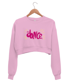 Dance Fit Spor Zumba Enerji Kadın Crop Sweatshirt