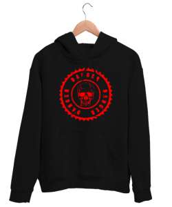 Danger - Tehlikeli - Skull Siyah Unisex Kapşonlu Sweatshirt