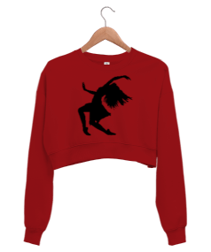 Dans Kadın Crop Sweatshirt