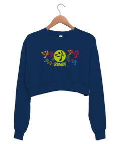 Dans Spor Zumba Kadın Crop Sweatshirt