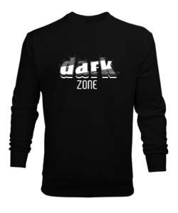 Dark Zone - Karanlık Bölge Siyah Erkek Sweatshirt