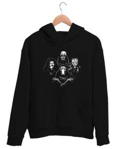 Darth Vader And Other - Kara Lordu ve Diğerleri Siyah Unisex Kapşonlu Sweatshirt