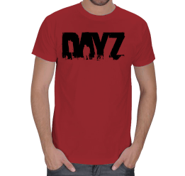 Dayz Logo Kırmızı Erkek Tişört