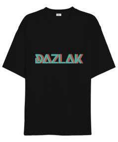 Dazlak Baskılı Oversize Unisex Tişört