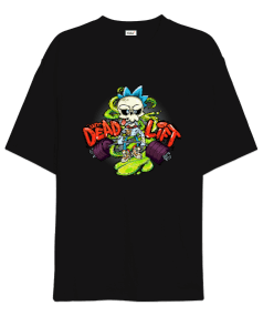 Dead Lift Tasarım Baskılı Oversize Unisex Tişört