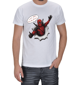 Deadpool, Kahraman HD Erkek Tişört