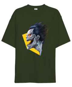 Death Note Anime Ryuk Tasarım Baskılı Oversize Unisex Tişört