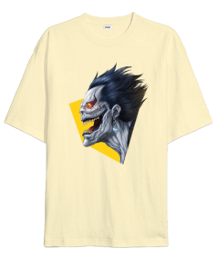 Death Note Anime Ryuk Tasarım Baskılı Oversize Unisex Tişört