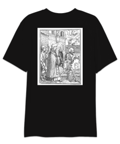 DEATH SILHOUETTE Oversize Unisex Tişört