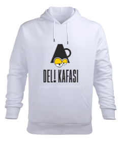 Deli Kafası Erkek Kapüşonlu Hoodie Sweatshirt