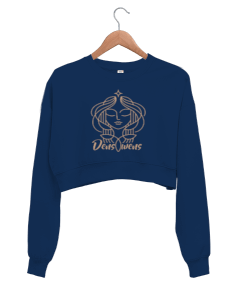 denswens Kadın Crop Sweatshirt