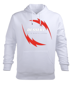 DESSERT Erkek Kapüşonlu Hoodie Sweatshirt