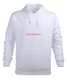 Devamkeeee Erkek Kapüşonlu Hoodie Sweatshirt