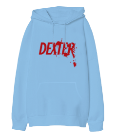 Dexter Oversize Unisex Kapüşonlu Sweatshirt