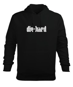 diehard Erkek Kapüşonlu Hoodie Sweatshirt