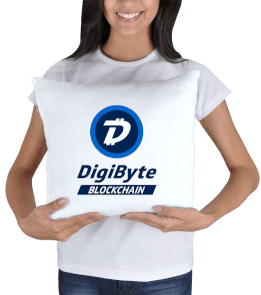 DigiByte Kare Yastık