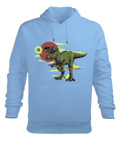 Dinazor Tasarımlı Erkek Kapüşonlu Hoodie Sweatshirt