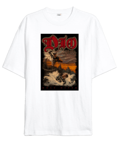 Dio Holy Diver Poster Oversize Unisex Tişört