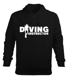 Diving Instructor Erkek Kapüşonlu Hoodie Sweatshirt