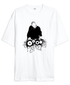 DJ Oversize Unisex Tişört