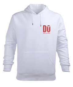 DO IT - NEVER BACK DOWN Erkek Kapüşonlu Hoodie Sweatshirt