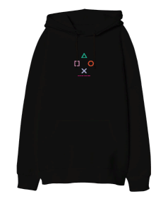 DO YOU WANT TO PLAY A GAME? Oversize Unisex Kapüşonlu Sweatshirt